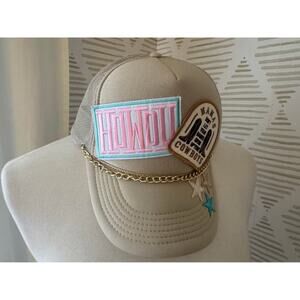 Western Cowgirl Trucker Patches Hat